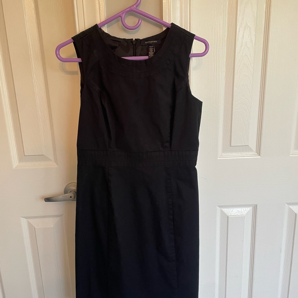 Banana Republic Classic Black Mini Dress